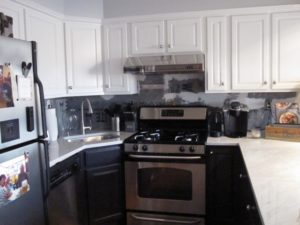 A NYC apartment kitchen ready to be painted