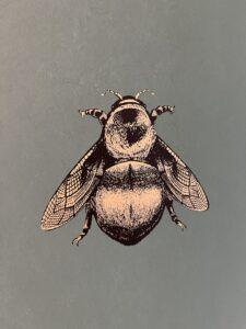 Bee wallpaper detail